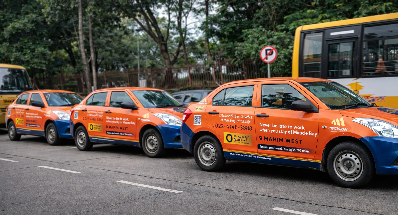 Transit Advertising detail showcase